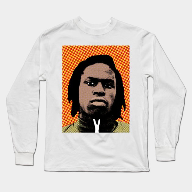 daniel caesar style pop art Long Sleeve T-Shirt by soundofpopart